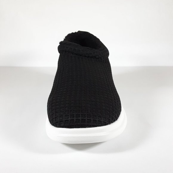 LUSSO CLOUD GURU SHERP MEN'S SHOES SIZE 11 IN JET BLACK WAFFLE / LILY WHITE BNIB - Picture 7 of 16